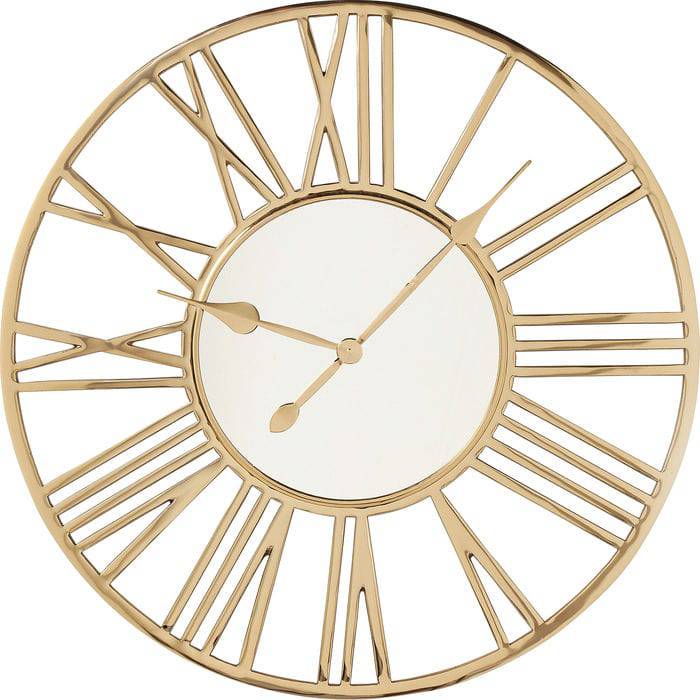 Giant Gold Wall Clock