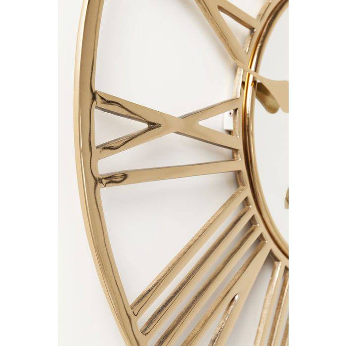 Giant Gold Wall Clock