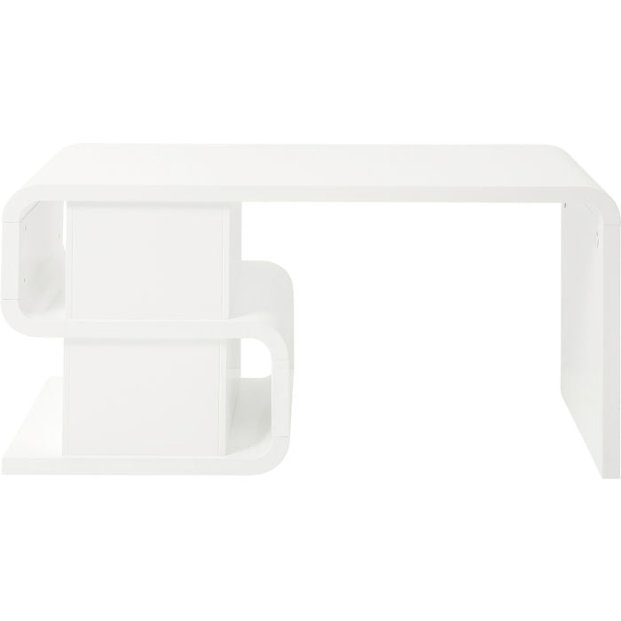 White Club Desk Snake 150x70cm