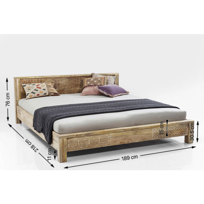 Wooden Bed Puro 180x200cm (74,41" * 85,83")