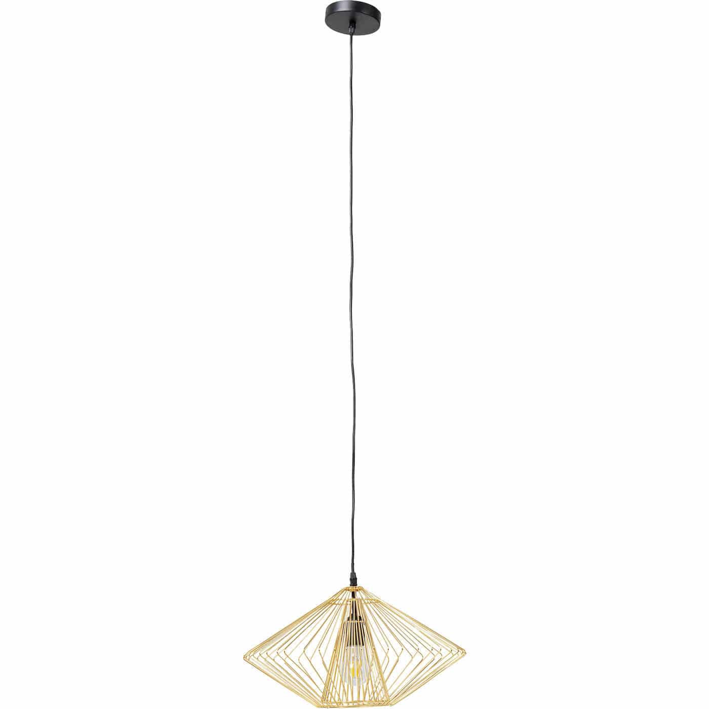 Pendant Lamp Modo Wire Round Gold - JULIA VENCE STORE