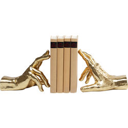 Golden Hands Bookends